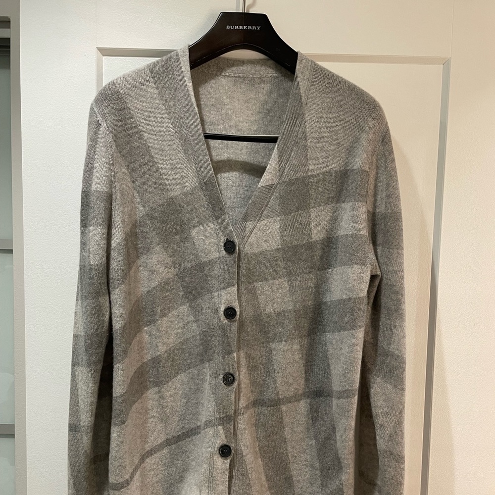 Burberry Brit Cashmere Reversible Cardigan